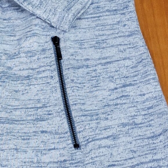 Soft Surroundings Blue Cloud 9 Cowl Neck Tunic Sweater - M - Picture 9 of 10